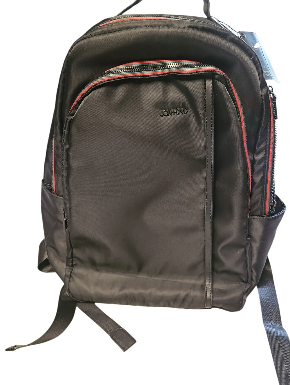 Joan & David 19" Twill Nylon Workbook Backpack